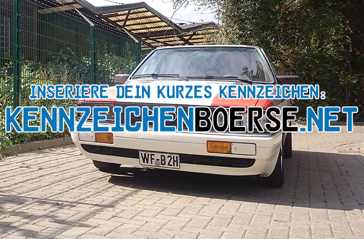 Zur Kennzeichenboerse
