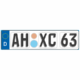 Verkauf Ahaus Kennzeichen AH-XC-63 für C63 AMG